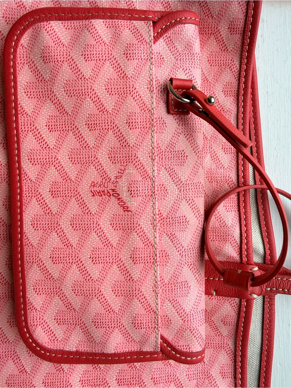 Rare Limited Edition Goyard St. Louis GM in Pale Pink💖 - Picture 4 of 16